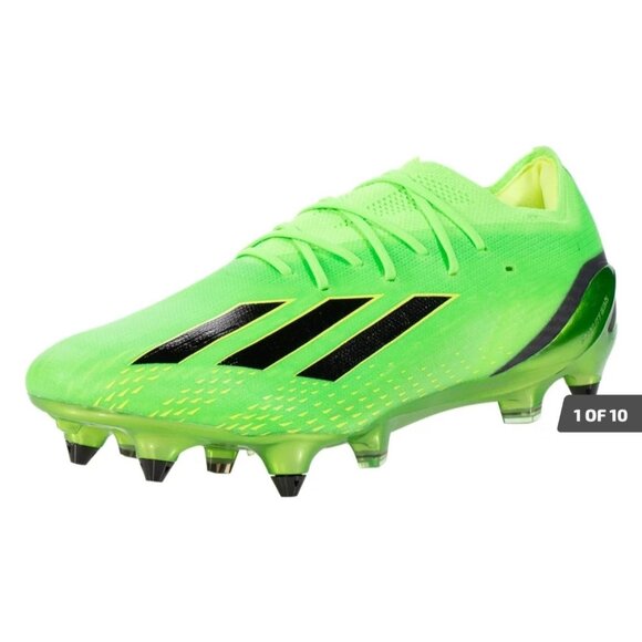 NEW Adidas X Speedportal.1 FG Soccer Cleats GW8426 Size 11.5 Green